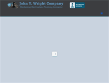 Tablet Screenshot of johnywright.com